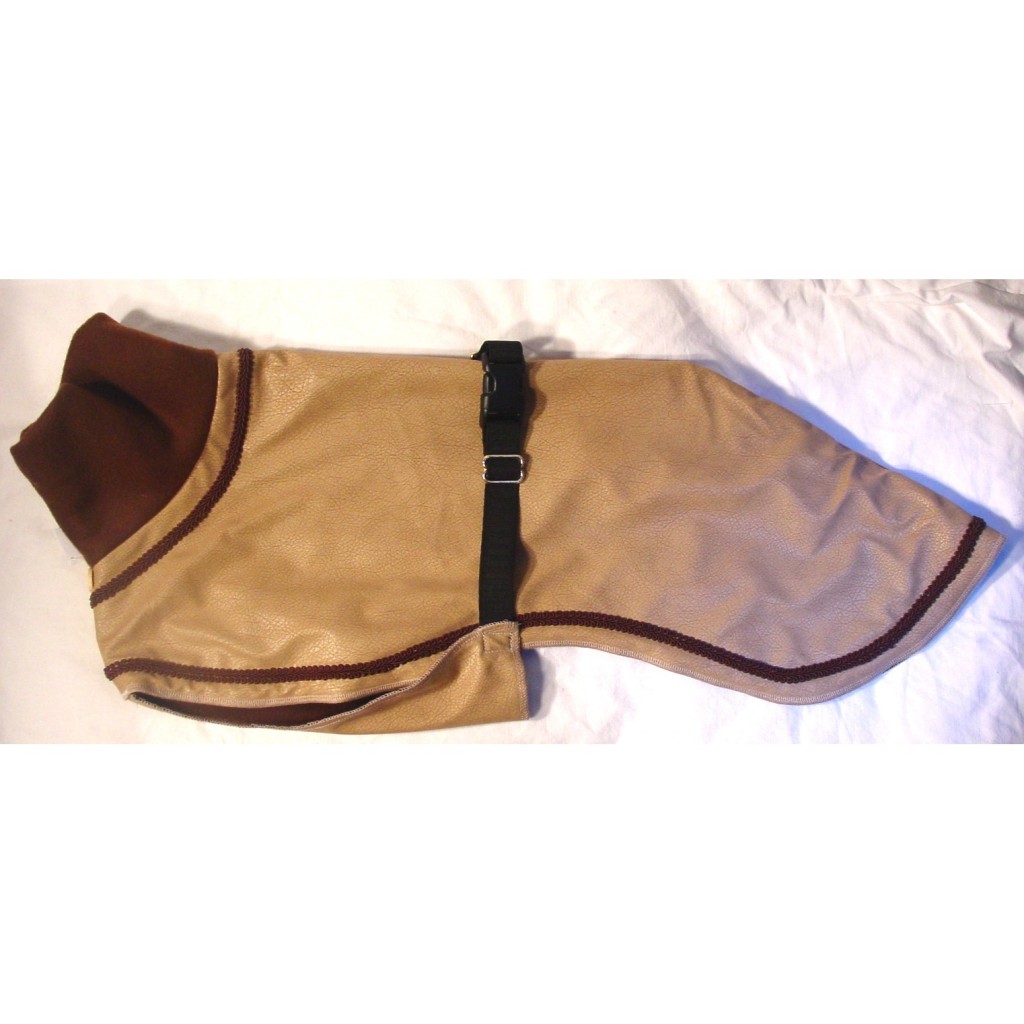 ... leather has the look and feel of real leather the collar and lining is ... leather has the look and feel of real leather the collar and lining is