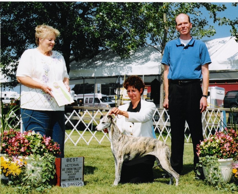 Poetry winning Best Veteran In Sweeps at the 2004 North Central Specialty