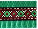 Diamonds of Green and Red Martingale Lead #527