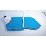 SFC3509 Turquoise With Western Trim Whippet Coat