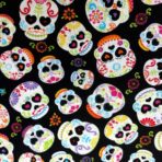 BB8094 Colorful Skulls