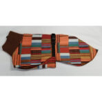 FC3274 Orange and Brown Patchwork (Large only)